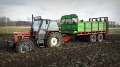 Zetor 7745 + Fortschritt T-088