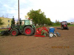 Fendt Farmer 306 LSA i Mailleux + Rolmasz Ares L/S i Rolmasz Polonez S078  & Zetor 7711 + Wał Dal-bo