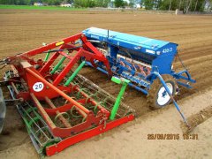 Fendt Farmer 306 LSA i Mailleux + Rolmasz Ares L/S i Rolmasz Polonez S078