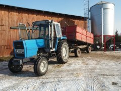 Landini 7550 i przyczepa Perona