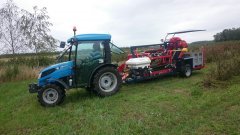 Landini Mistral 50 + kombajn do porzeczek Jarek 5