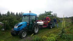 Landini Mistral 50 + kombajn do porzeczek Jarek 5