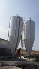 2 silosy 31 m3 poliestrowe Eurosilos