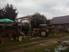 Budowa wiaty na kombajn