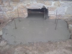 Fundament pod zgarniacz