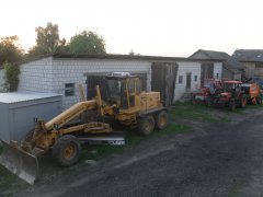 Równiarka Mista i Kubota