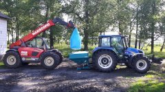 Sulky DX20  & New Holland T5060