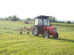 T 25 + fanex 400 i Ursus + Kuhn gmd 500