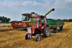 Wladimirec T-25A + Kroger & Claas Dominator 96