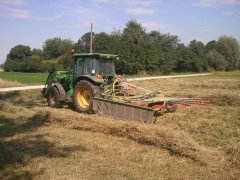 John Deere 5720 + Claas Liner 470S