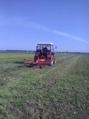 Zgrabiarka Kuhn GA 300 G & Zetor 5211