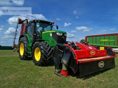 John Deere 6170 R + zestaw kosiarek VICON