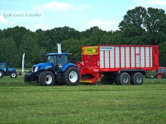 New Holland T7 + Pottinger JUMBO 7210 Combiline