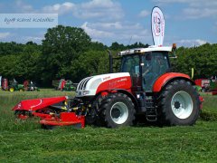 Steyr CVT6170 + zestaw kosiarek JF STOLL