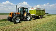 Renault 155-54 TX z Claas Sprint 5000S