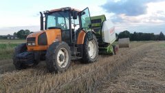 Renault Ares 550rx + Claas Variant 280