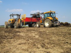 RENAULT Ceres 85X + Metal- Fach N267/1 & Cergos 340