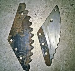 Noże do wozu paszowego