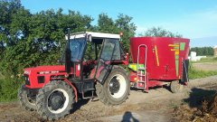 Strautmann Verti-Mix 900 + Zetor 6045