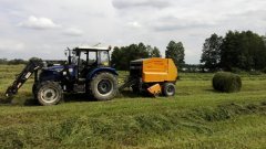 Farmtrac 80 4WD & Warfama z-543