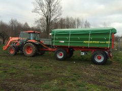 Pronar pt 610 i Kubota m7060