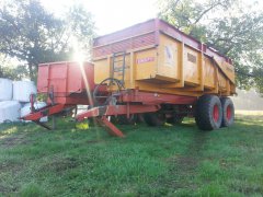 Przyczepa Veenhuis 16t i przyczepa 14t