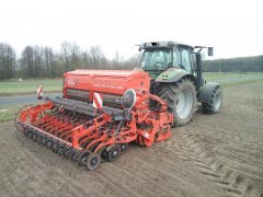 Kuhn Sitera 3000 & Deutz Fahr k610