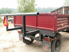 Autosan D50 - przystawka do wożenia bel