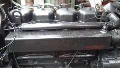 Kolektor wykonany z profila 80x80mm