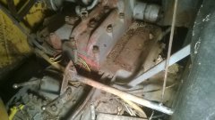 Przedłużenie dźwigni wałka w Ursusie C-360 3P