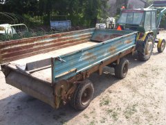 Przeróbka z Rozrzutnika na Przyczepę