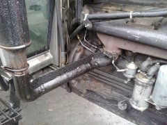 Rura wydechowa w Massey Ferguson 3080