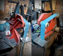 Szlifierka taśmowa DIY