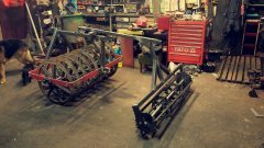 Wał cambella + wał strunowy