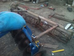 Wał strunowy-zębaty do brony talerzowej