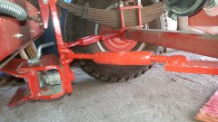 Zaczep do przyczep jednoosiowych