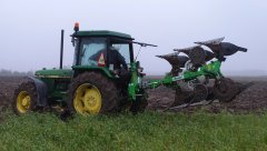 John Deere 1640 + Bomet U063/3 obrotowy