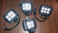 Lampy led 4x