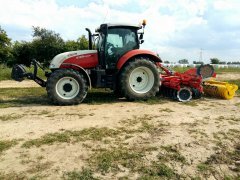 Steyr 6125 PROFI & Pottinger Terradisc 3501