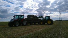 Steyr Kompakt 4085 i John Deere 6430