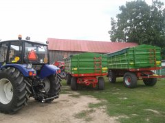 Farmtrac 675DTN + Pronar t672/2 t672