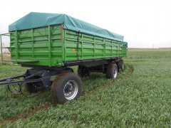 Przyczepa 3-stronny wywrot 18 ton DMC