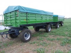 Przyczepa 3-stronny wywrot 18 ton DMC