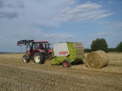 Claas Rollant 46 & Zetor 7540