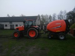 Kubota M135GX & Kubota BV5160