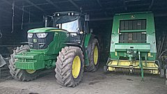 Zestaw John Deere 6140M + 592 Maxicut