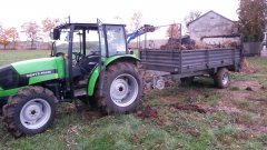 Deutz Fahr Agrolux 65 & Rozrzutnik