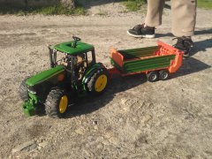 John Deere 6290M & Rozrzutnik Warfama