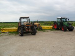 Ursus 914,Ursus c360,Fendt 311 Vario tms i 2x Pottinger Novadisc 265