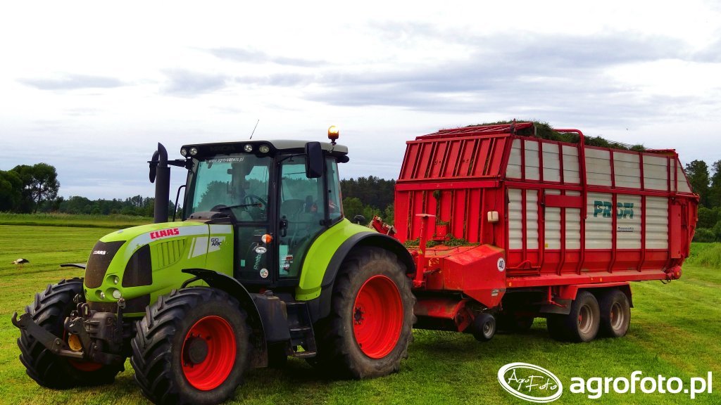 Claas Arion 610 & Pottinger Profi 2